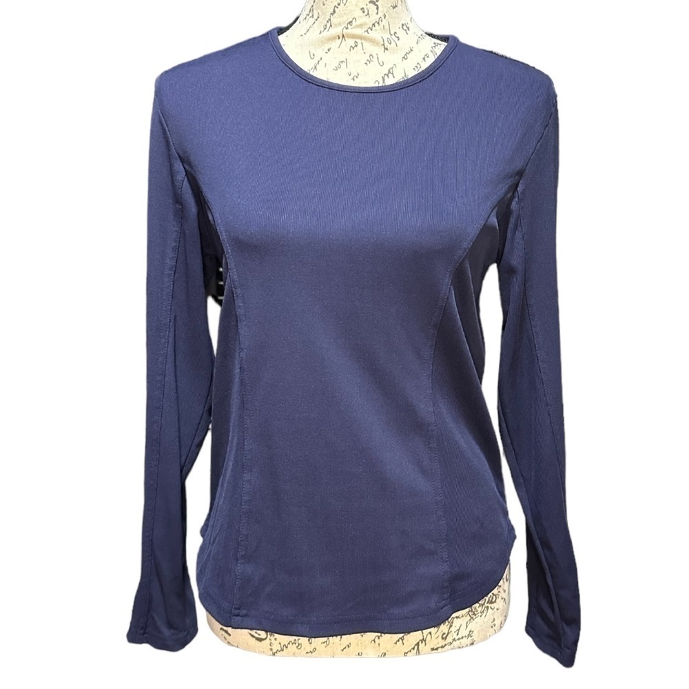 Harley Davidson Navy Blue Long Sleeve Top Size Medium